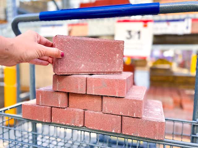 Lowe's Has Concrete Pavers for Just $0.33 Each card image