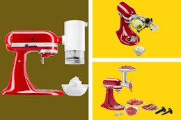$65 KitchenAid Attachments at QVC: Spiralizer, Shaved Ice, and More card image