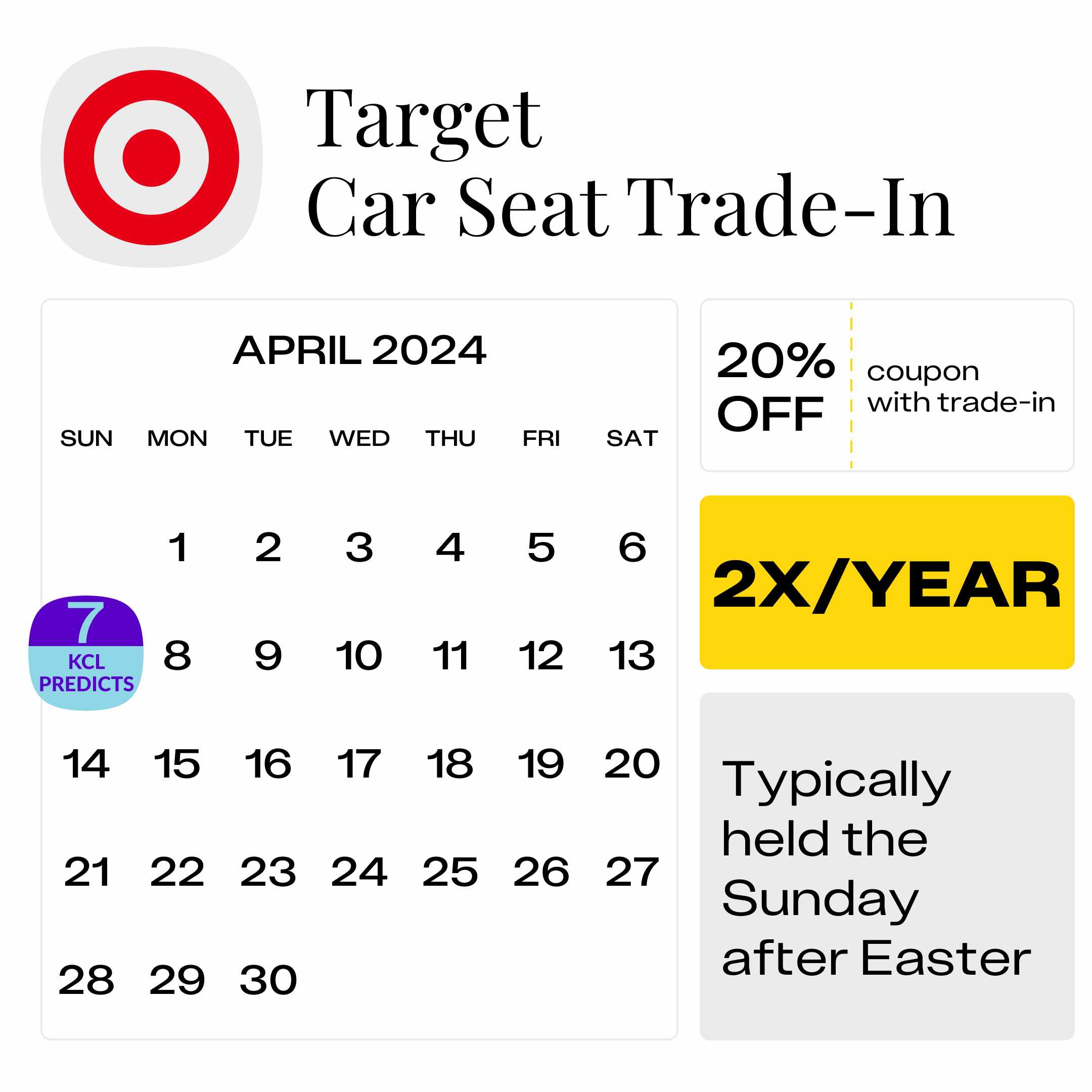 Target Car Seat TradeIn What to Expect in April 2025 The Krazy