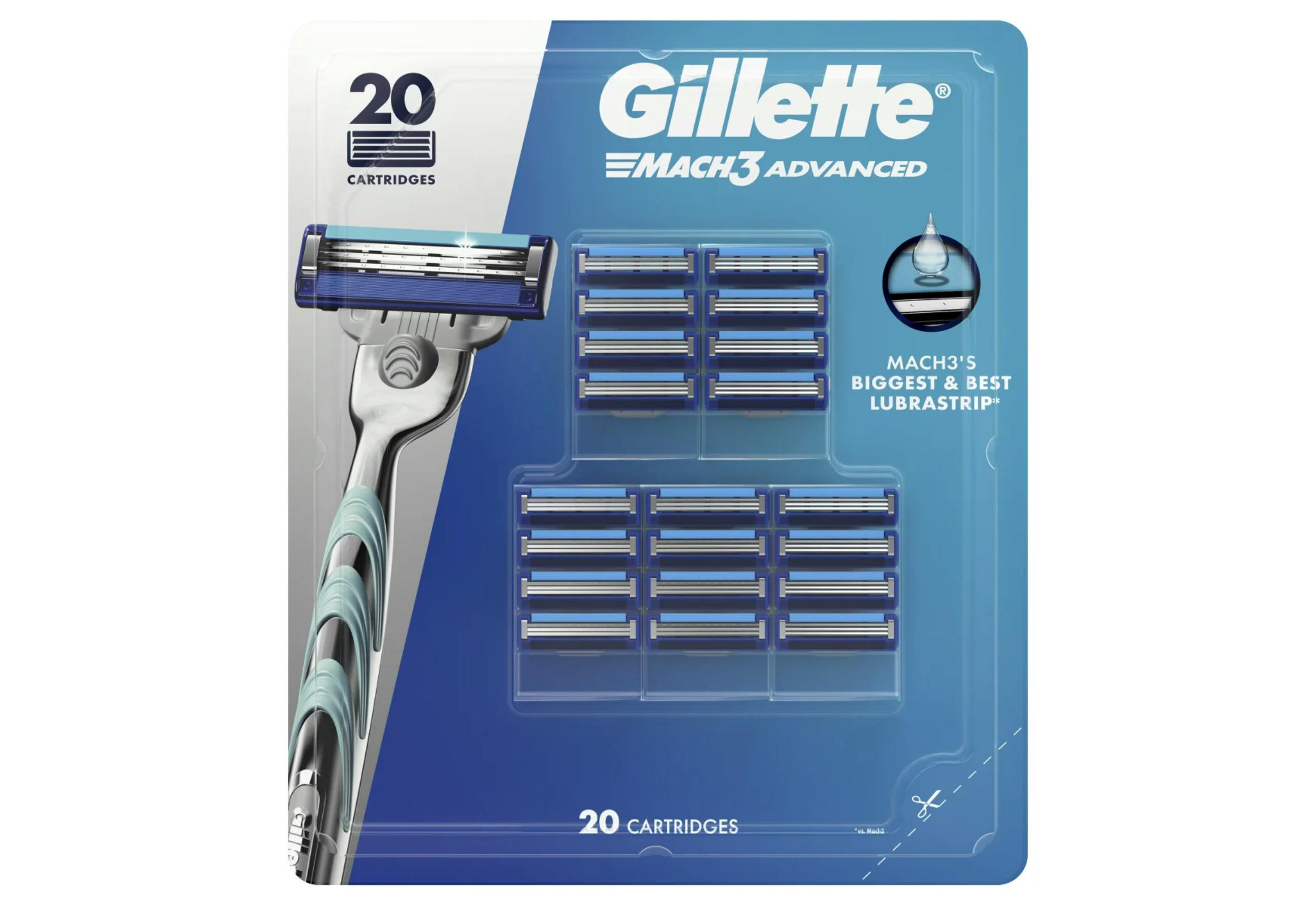 Gillette Cartridge Refill 20-Pack