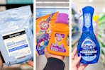 collage with neutrogena, dawn, and arm & Hammer
