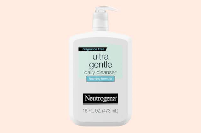 Neutrogena Ultra Gentle Face Wash, as Low as $6.54 on Amazon card image