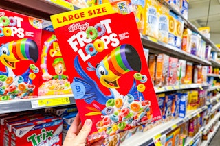 dollar general kellogg's large size froot loops cereal