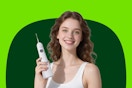 Water Dental Flosser 300ML Cordless Oral Irrigator with 6 Replaceable Jet Tips, 3 Modes, Portable Rechargeable Electric 