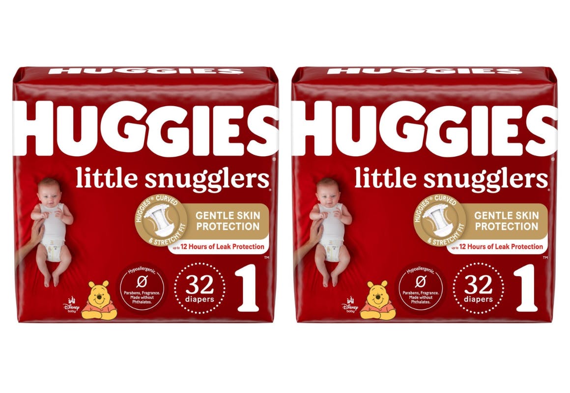 2 Huggies Diaper Packs