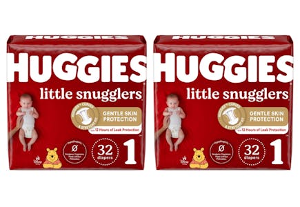 2 Huggies Diaper Packs