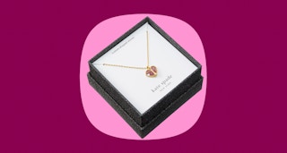 kate spade heart necklace