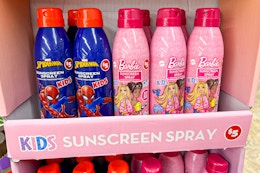 New Deal: $5 Kids' Sunscreen Spray at Dollar Tree card image