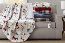 True North Heated Throws, Now $34.99 at JCPenney (Reg. $115) card image