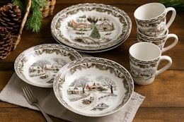 seasonal dinnerware set