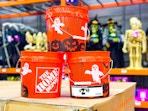 Home Depot Halloween Buckets in stores