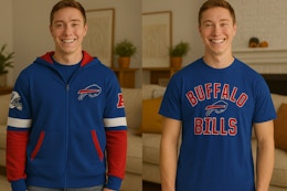 NFL shirt and hoodie set 