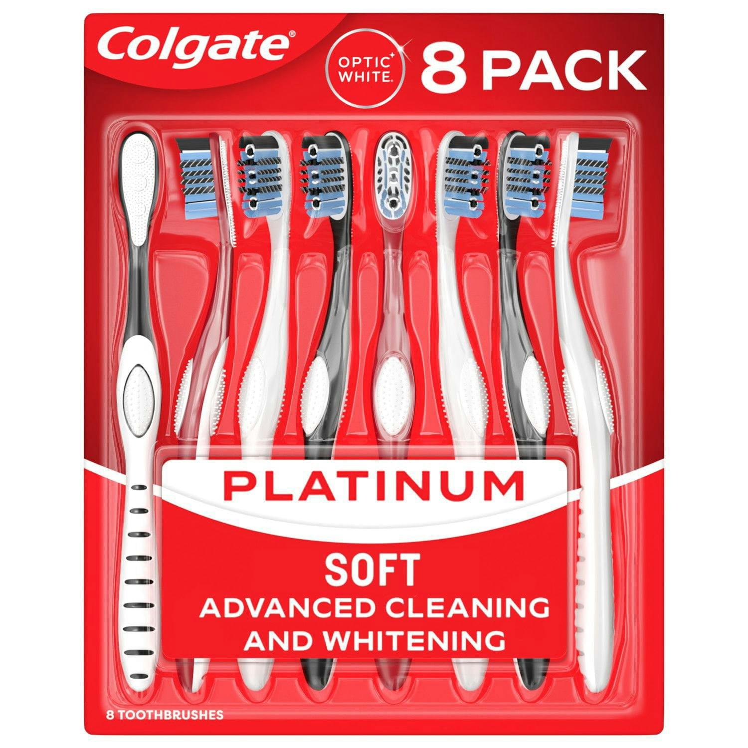 Colgate Optic White Toothbrush 8-Pack