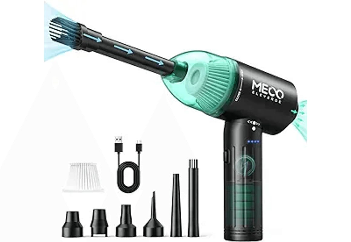 Cordless Air Duster and Vacuum Combo