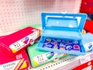 crayola caboodles sitting on a target shelf