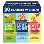 Love Corn Crunchy Corn Snacks 30-Pack