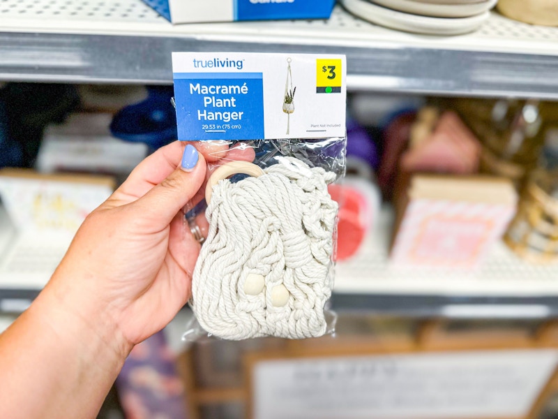 dollar general macrame plant hanger