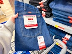 Walmart in-store photo of Men's Wrangler Jeans