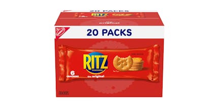 Rits Original Crackers Snack 20-Packs