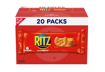 Rits Original Crackers Snack 20-Packs