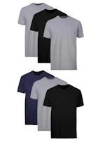 Hanes Men's Crew Tee 6-Pack
