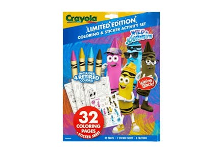 Crayola Limited Edition Activity Pad
