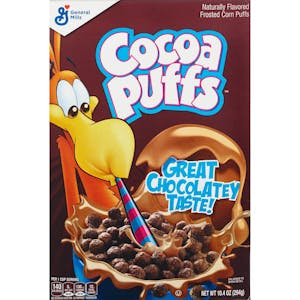 2 Cocoa Puffs Cereal Boxes