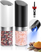 Electric Salt and Pepper Grinder Set