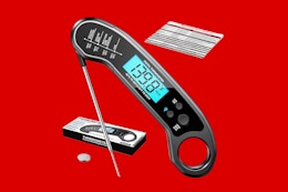 Get a Digital Meat Thermometer for Just $7.99 Shipped With Amazon Prime card image