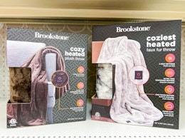 Brookstone Heated Blankets, as Low as $19.95 at Target (43% Savings) card image