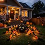 Halloween Spider with Lights