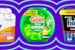 amazon household items on a grid