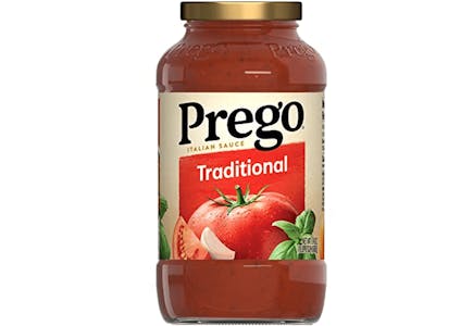 Prego Traditional Pasta Sauce