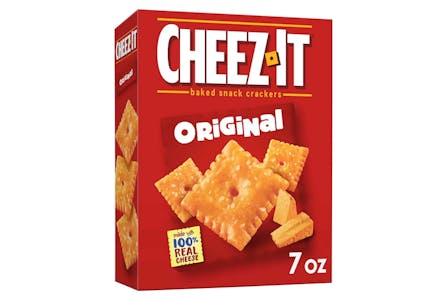 2 Cheez-It Crackers Boxes