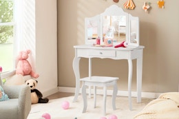 These Kids' Vanity Sets Are Only $90 at Walmart (Reg. $209) card image