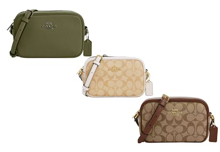 Coach Leather Camera Bag