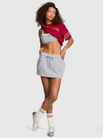 PINK Campus Fleece Skort