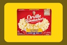 popcorn box on yellow KCL template