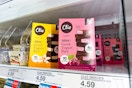 clio snacks yogurt bars sitting on a target shelf