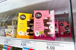Clio Snacks Yogurt Mini-Bars 8-Packs, Only $1.18 Each at Target card image