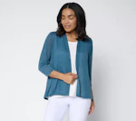 Denim & Co. Knit Open Cardigan