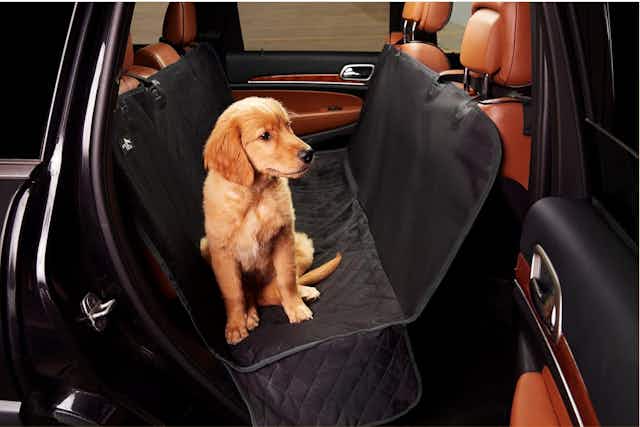 Car Seat Cover for Pets, Only $15 on Amazon (Reg. $43) card image