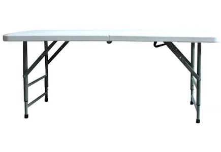 2 Plastic Dev Group Folding Banquet Tables