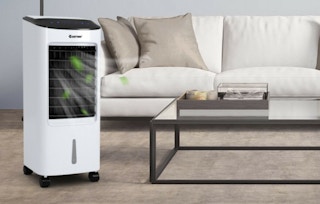 air conditioner in living room