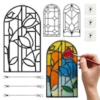 DIY Stained Glass Window Kit