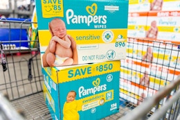 pampers diapers and wipes