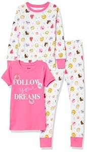 Amazon Essentials Toddler Girls' Pajama Set
