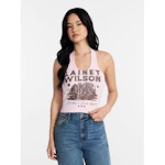 Women's Graphic Halter Top