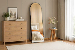 Walmart arched full length mirror