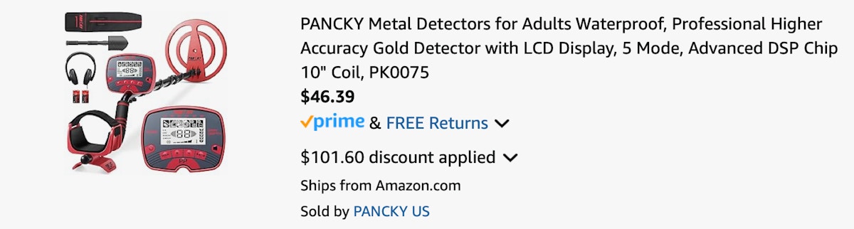 Amazon Metal Detector 2025 3